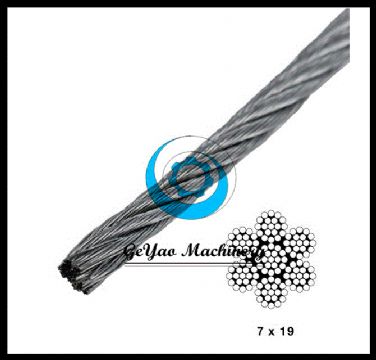 Galvanized Steel Cable 7X19 -Aircraft Cable